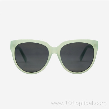 Round Acetate Women's Sunglasses